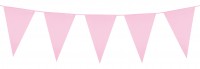 Rosa Party Girlande Clara 10m