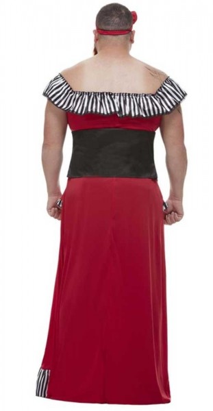 Bärtige Frau Freakshow Herrenkostüm 3