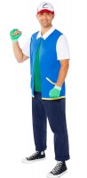 Pokemon Ash Herrenkostüm