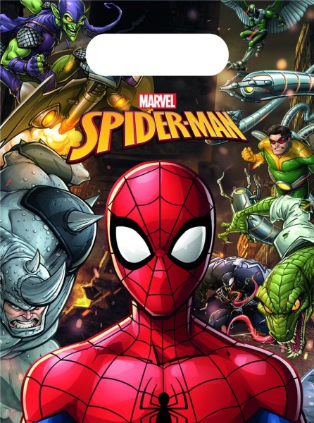 Spiderman Team Up 6 Geschenktüten