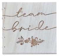 Boho Wedding Team Bride Gästebuch
