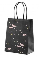 6 Boo Town Geschenktüten schwarz