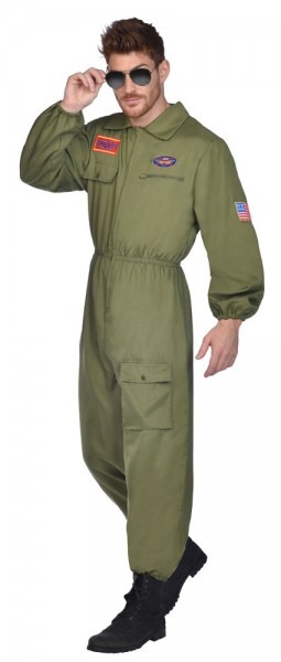 Navy Kampfpilot Kostüm für Herren 4