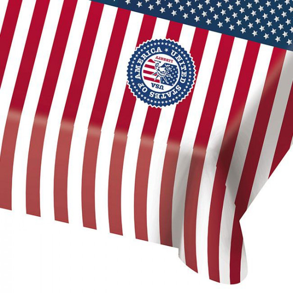 Tischdecke USA Party 130cm x 180cm