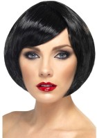 Schwarze Bob Perücke Für Damen