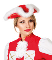 Vorschau: Tanzmariechen Gardehut Rot Gold