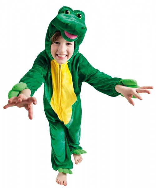 Krokerus Plüsch Krokodil Kinderkostüm