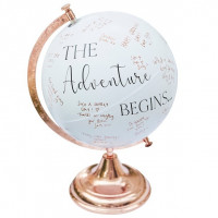 Globus Gästebuch für Hochzeiten