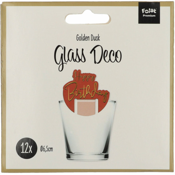 12 Golden Dusk Glasmarker 3