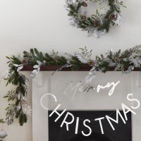 Vorschau: Merry and Bright Tannengirlande 2m