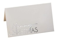 10 Merry and Bright Tischkarten 8 x 6,5cm