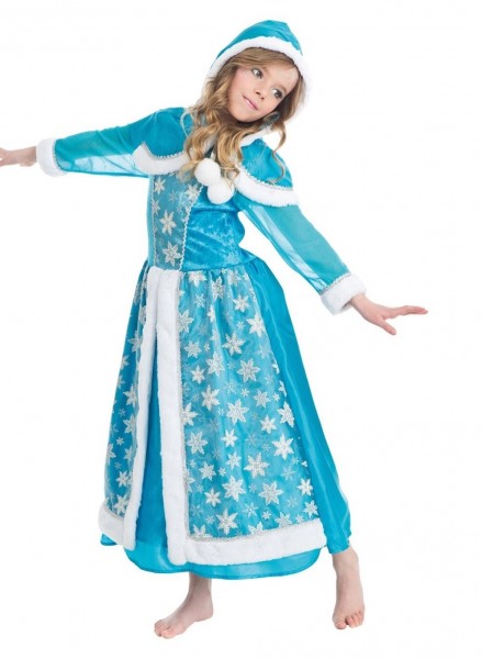 Prinzessin des Winters Kinderkostüm