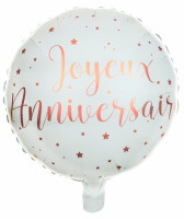 Joyeux Anniversaire Ballon roségold 45cm