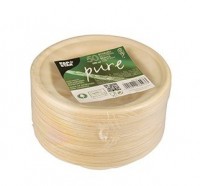 50 Zuckerrohr Schalen Carmen natur 15,5cm