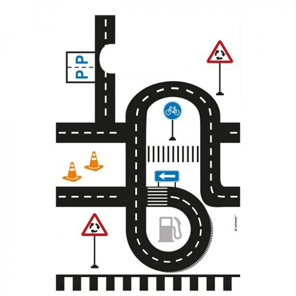 8 Auf der Straße Papiertüten