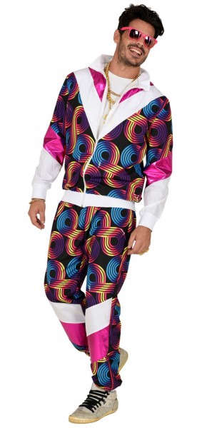 Crazy 80er Jahre Trainingsanzug unisex 3