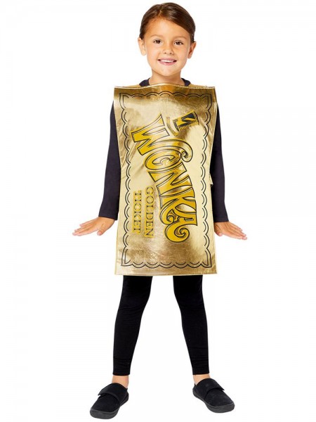 Goldenes Ticket Kostüm für Kinder