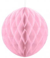 Wabenball Lumina hellrosa 30cm