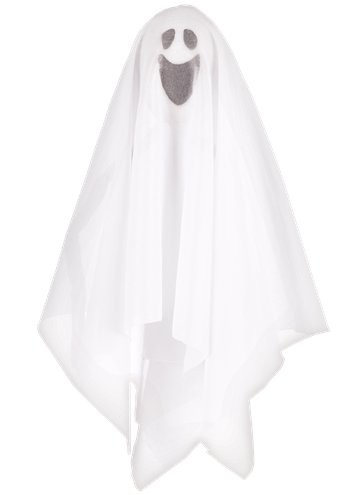 Freundlicher Halloween-Geist zum Aufhängen 52cm