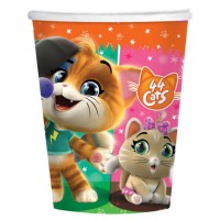 8 Partybecher 44 Cats 250ml