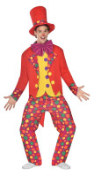 Lustiger Clown Fred Herrenkostüm