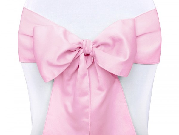 10 Satin Schleifen Maria leuchtend pink 15cm x 2,75m