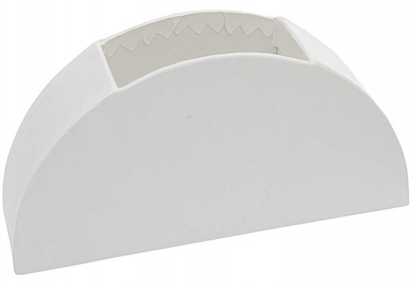 Weißer Regenbogen Stiftehalter Rohling