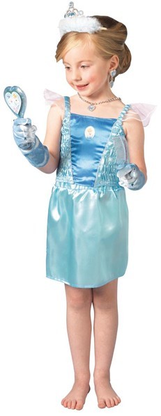 Satin Cinderella Kostüm-Set Für Kinder