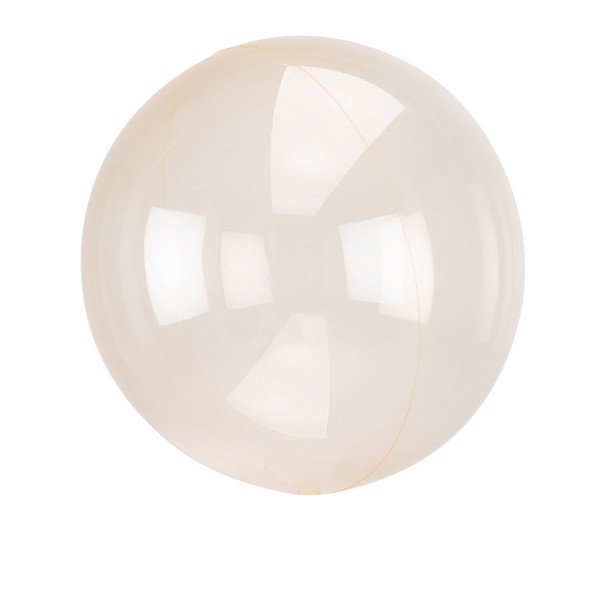 Orangefarbener Orbz Ballon 40cm