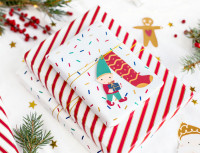 12 Weihnachts-Geschenkanhänger classic