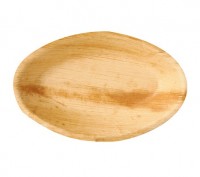 25 Palmblatt Schalen Rossini oval 300ml