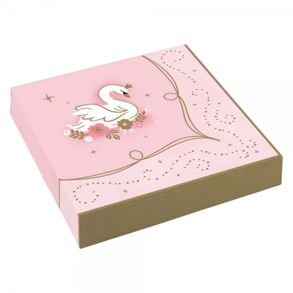 16 Princess for a Day Servietten 33cm