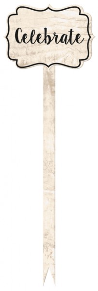 12 Enjoy Holzpicker 13,9cm