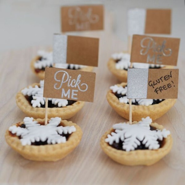 12 Mindful Christmas Party Picker 6,5cm