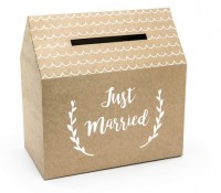 Haus Kartenbox Just Married
