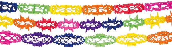 Buntes Girlanden Set 3-teilig