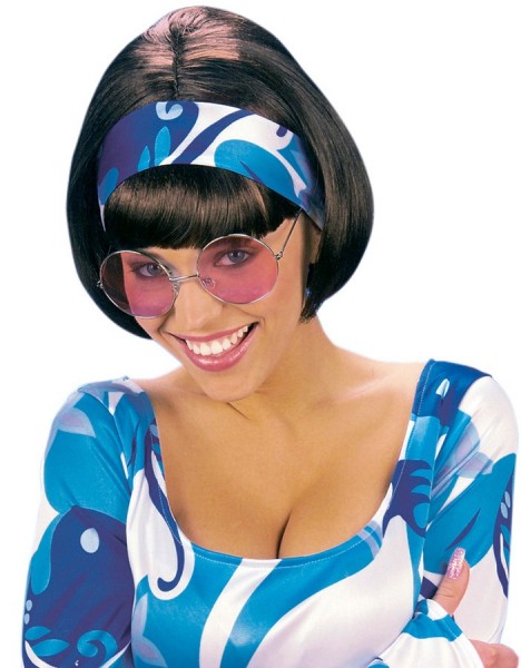 70er-Jahre Hippiebrille Pink 3