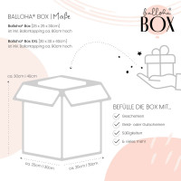 Vorschau: Balloha Geschenkbox DIY Kommunion bunt XL