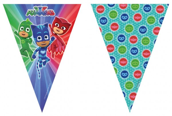 PJ Masks Pyjama Partynacht Wimpelkette 230cm