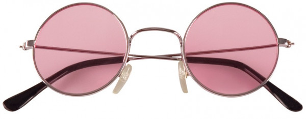 70er Jahre Hippie Brille pink