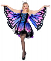 Vorschau: Mystisches Schmetterling Damenkostüm