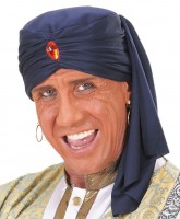 Orientalischer Turban mit Schmuckstein