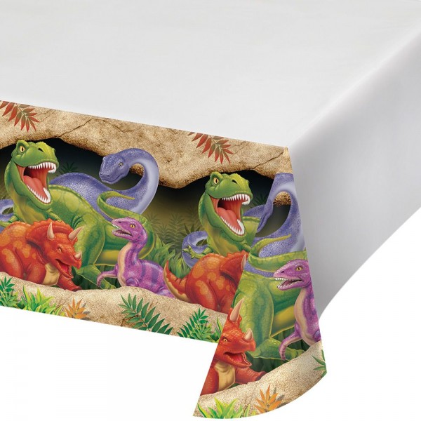 Höhlen Dino Tischdecke 2,74 x 1,37m