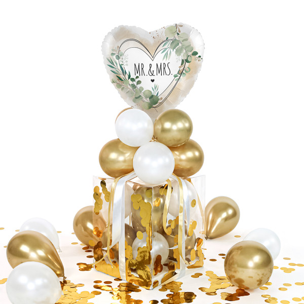 Balloha Geschenkbox DIY Mr. & Mrs. Natural XL