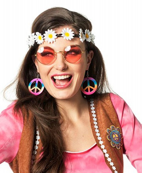 Hippie kostym tillbehör set