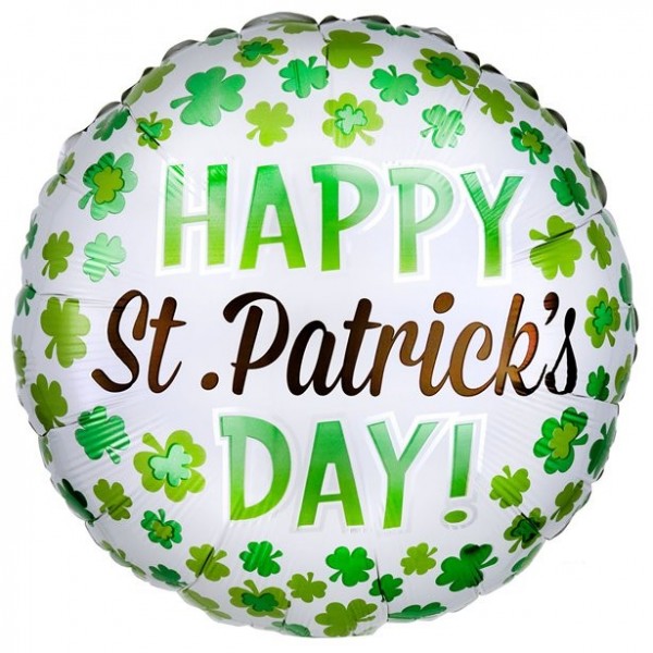 Fröhlich St Patricks Tag Folienballon 45cm