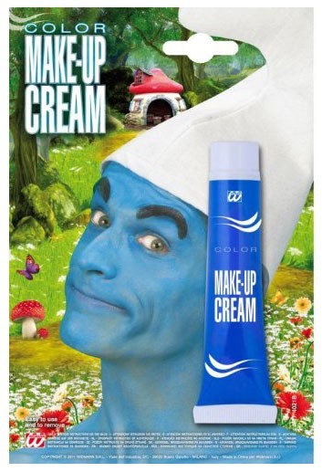 Blaue Gesichts- Und Körperschminke