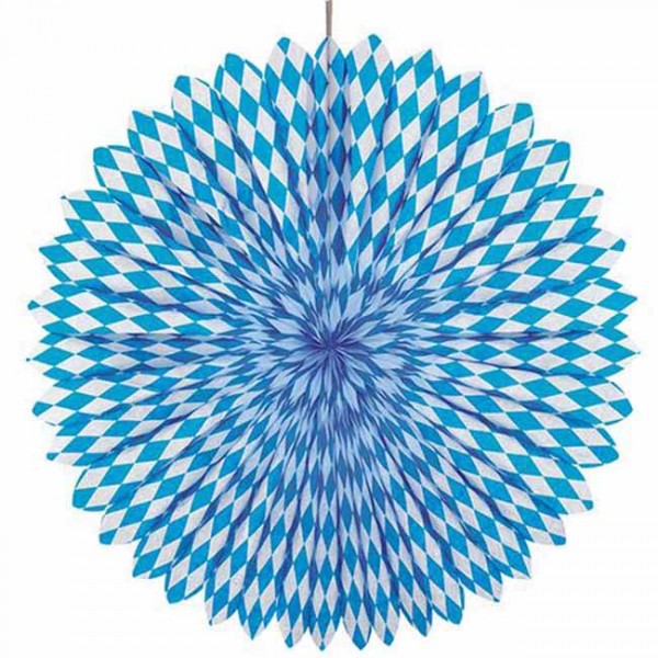 XXL Oktoberfest Papierrosette 75cm