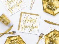 20 VIP New Year Servietten 33cm