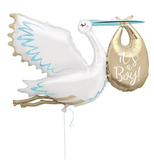 Storch Folienballon Its a Boy 1,57m